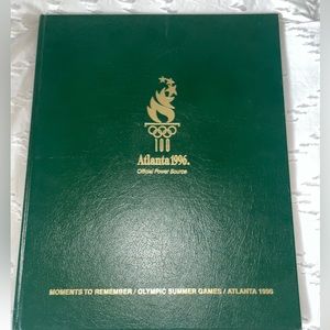EUC Book MOMENTS TO REMEMBER OLYMPIC SUMMER GAMES / ATLANTA 1996 Georgia Power